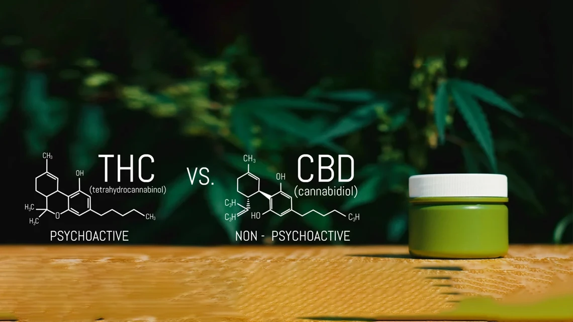 CBD Drinks vs THC Drinks