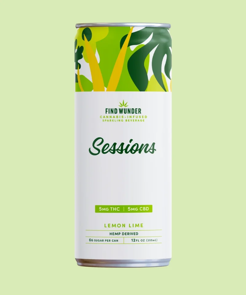 Lemon Lime 5mg THC per can low-dose