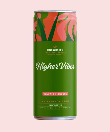 Watermelon Basil 10mg THC per can high-dose