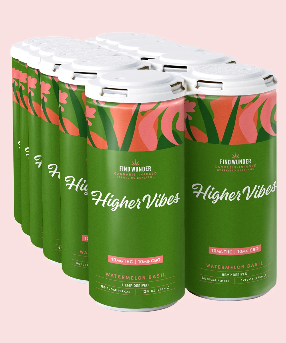 Watermelon Basil THC Infused Drink (10mg)